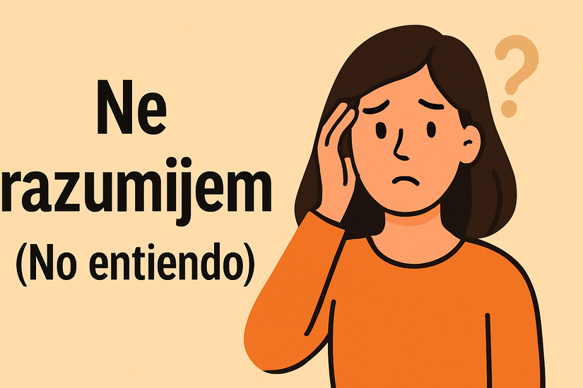 No entiendo en croata