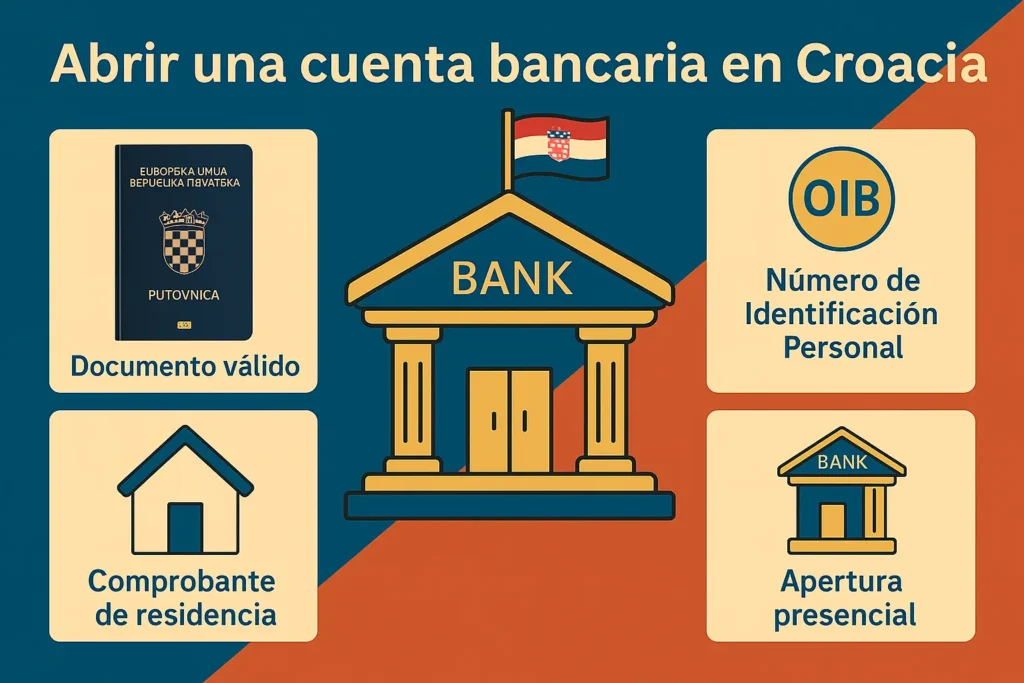 Cuenta bancaria en Croacia