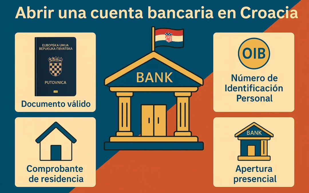 Cómo abrir una cuenta bancaria en Croacia