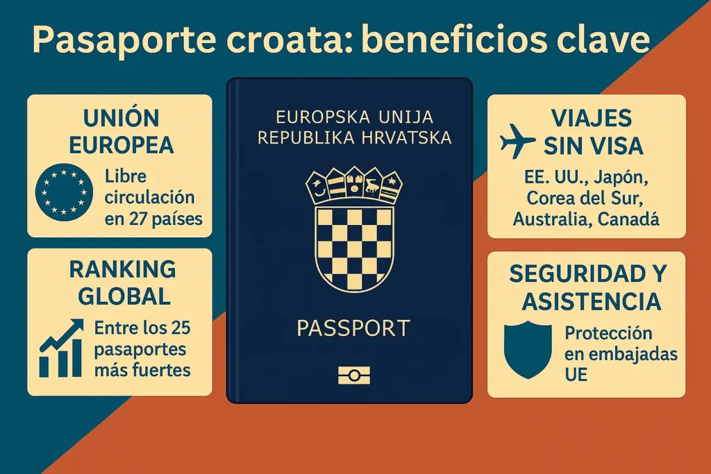 Beneficios pasaporte croata